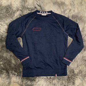 Fila | Men's Sweater | Navy and Red